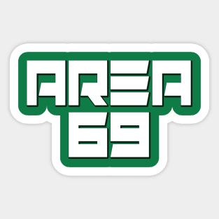 Area 69 Sticker